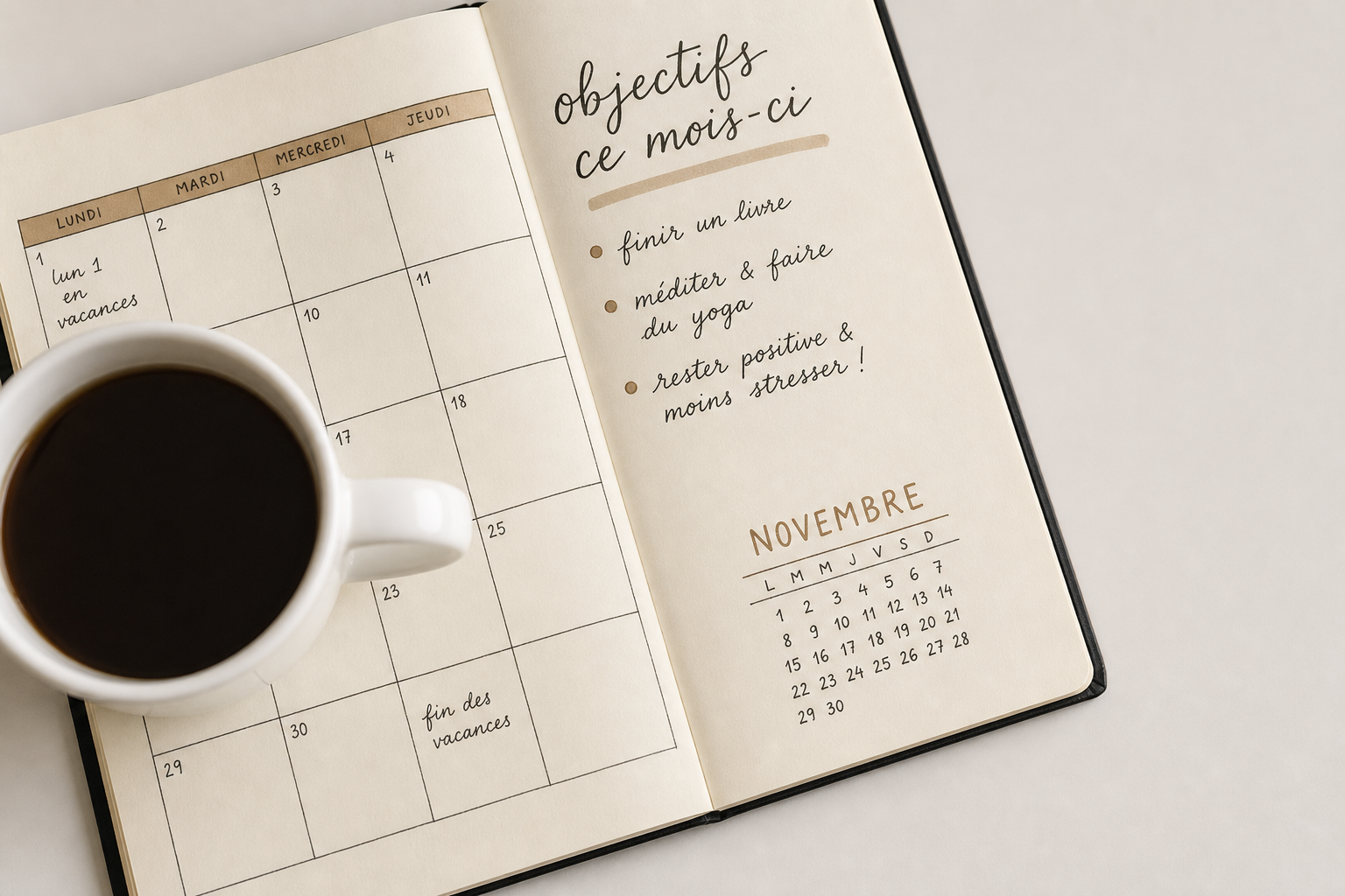 Organisation et planning